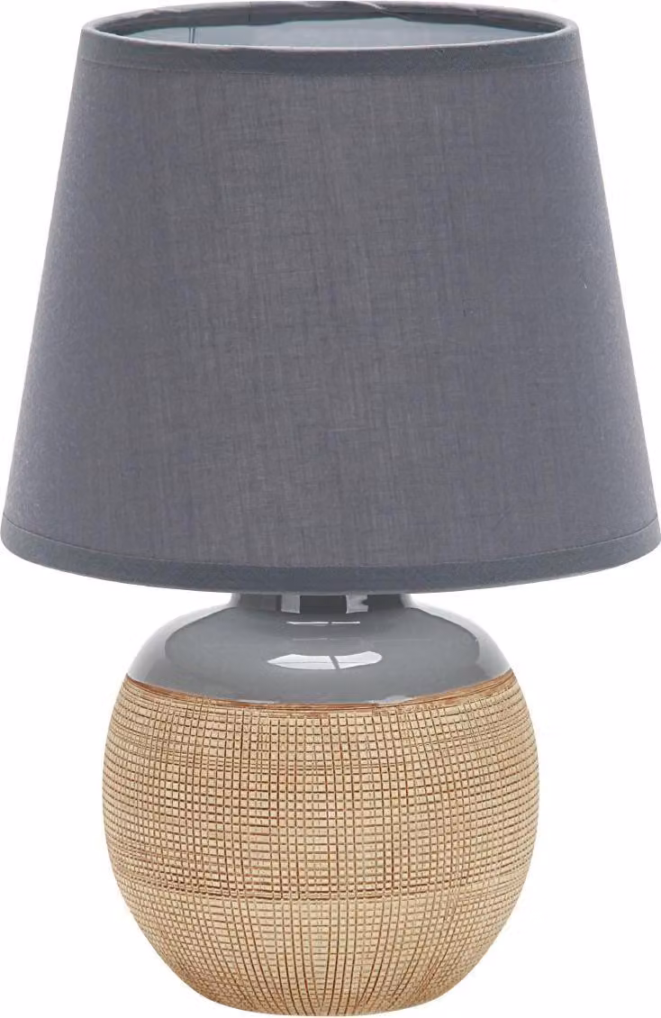 Luxus Europe - Lampada da tavolo Lisbon blu - Lampada da tavolo in Vetroceramica di design per interni