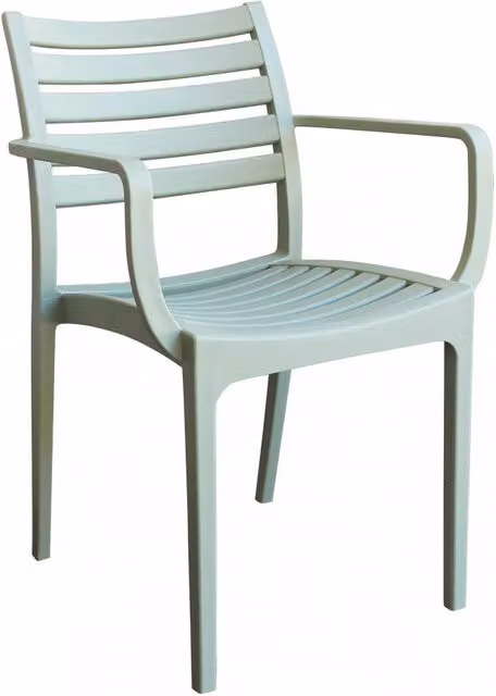 Poltrona Eveline 58,5x55,2x84 cm in Polipropilene Verde