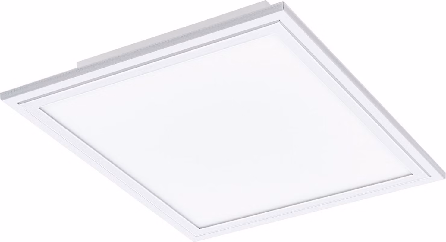 Plafoniera Moderna Salobrena-A Alluminio Bianco Luce Led Integrato 14W