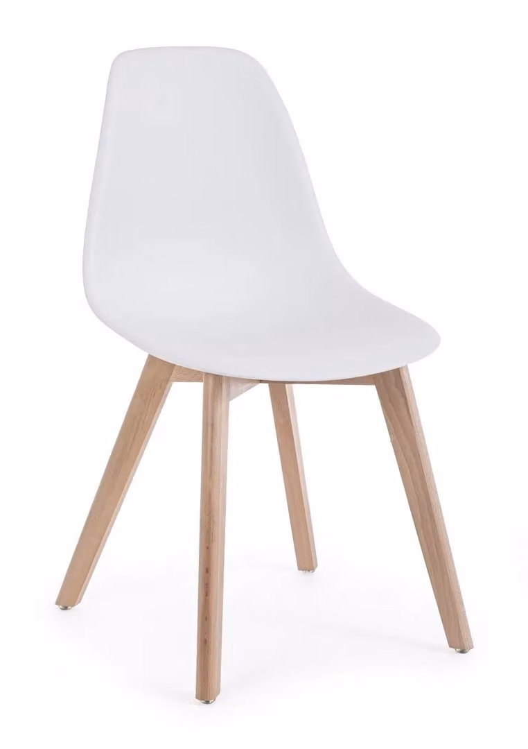 Set di 4 sedie SYSTEM bianco