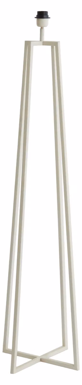Lampada da terra - beige - MILEY - metallo - apparecchio singolo - E27 - 8212143 - Light & Living