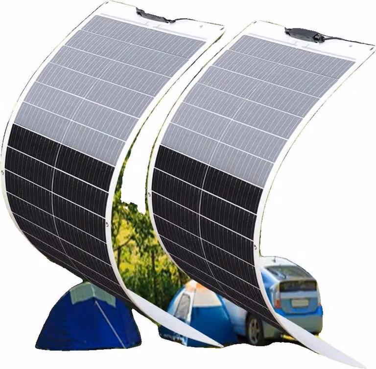 Pannello fotovoltaico, monocristallino, flessibile Design, 200w 2Stk 100w