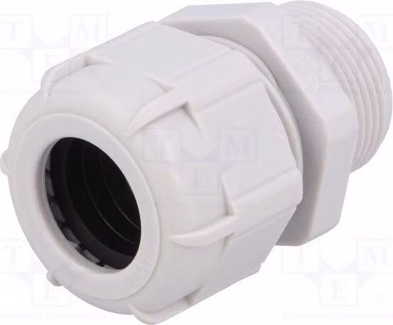 1 x Raccordo per cavo con filettatura allungata, grado di protezione IP68, modello BM4925L, filettatura M25, per cavi di diametro 1,5