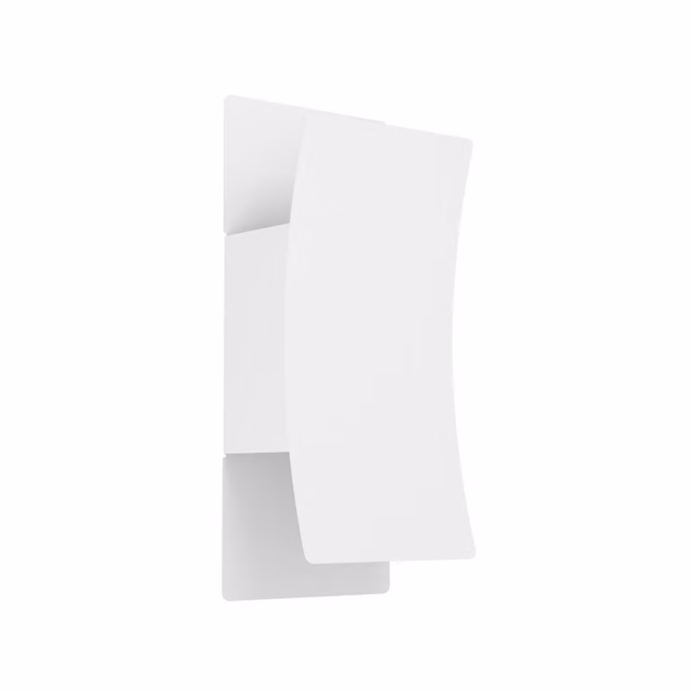 EGLO Applique da esterni Verdolino, Bianco / Opale, Metallo, Moderno, Applique da esterni
