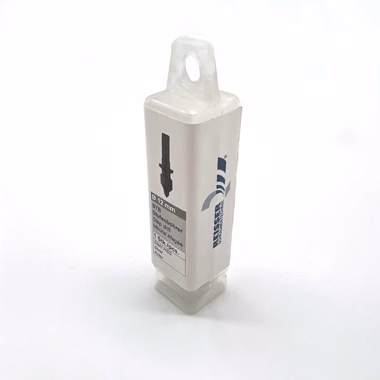 Trapano a gradino 5-12 mm, in acciaio HSS, per plastica, legno o acciaio inox A2