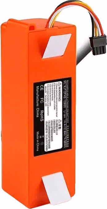 Batterie di ricambio, capacità 6500 mAh, compatibili con aspirapolvere robot, 14,4V 9800 mAh