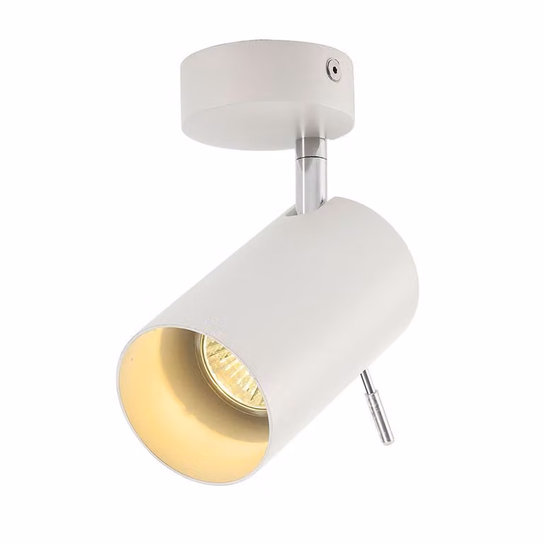 SLV ASTO TUBE I Plafoniera, bianca, 1xGU10, max. 75W lampada singola