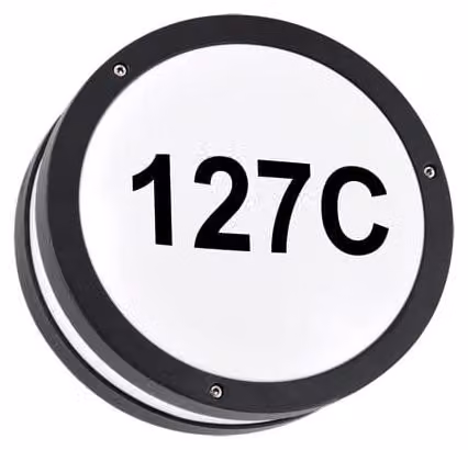 Strühm 03837 Lampada da parete per esterni 'SOLINA LED C' SMD LED, 7,5W, bianco neutro, IP54, adatta per esterni