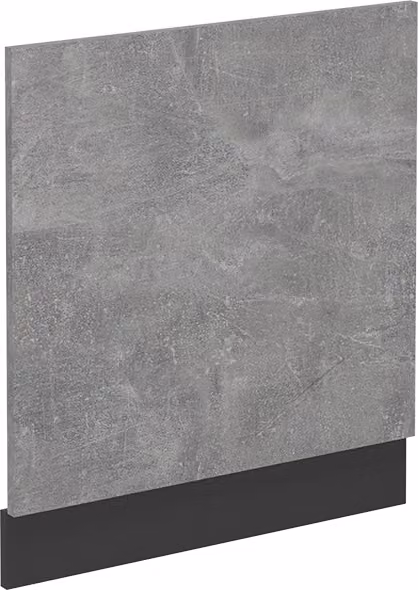 Pannello frontale Vicco R-Line Calcestruzzo 60 cm senza piano di lavoro, Model 53192