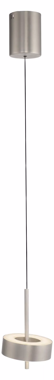 PAUL NEUHAUS Lampada a sospensione Q-ROTATE, a braccio singolo, in alluminio, regolabile in altezza, Smart Home, ZigBee, 2700–5000 K, codice articolo 2247-95