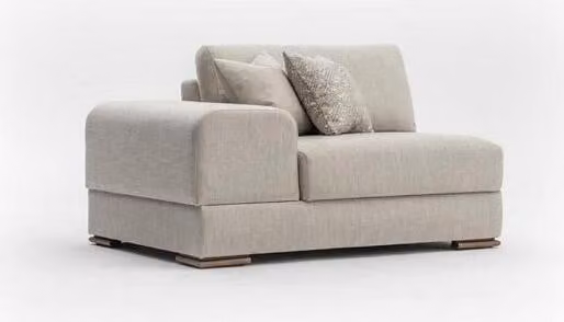 Ecksofa L-Form Wohnlandschaft Luxus Grau Sofa Couch Modern Möbel