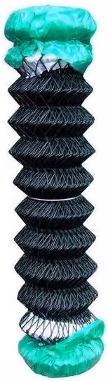 Rete a maglie quadre Cavatorta in acciaio zincato plastificato verde, maglia 50x50 mm, H: 175 cm, L: 25 m – 2