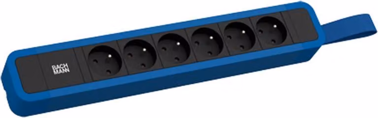 BACHMANN PRIMO 2 6xUTE con occhiello 2,0m CEE7/7 RAL5010