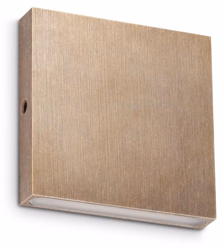 Lampada POST-IT Ottone 3W Luce Calda 3000K IP65 Ideal Lux