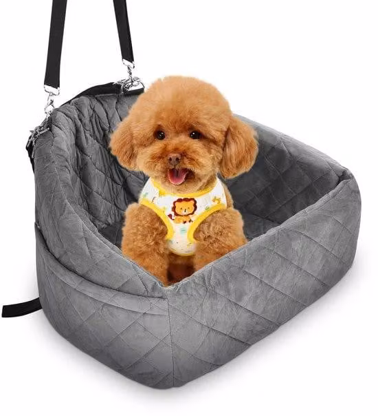 Cuccia impermeabile per cani - Cuccia robusta - Con cinghie - Adatta a cani di piccola e media taglia - Funziona anche come panchina - Sicura e resistente agli urti
