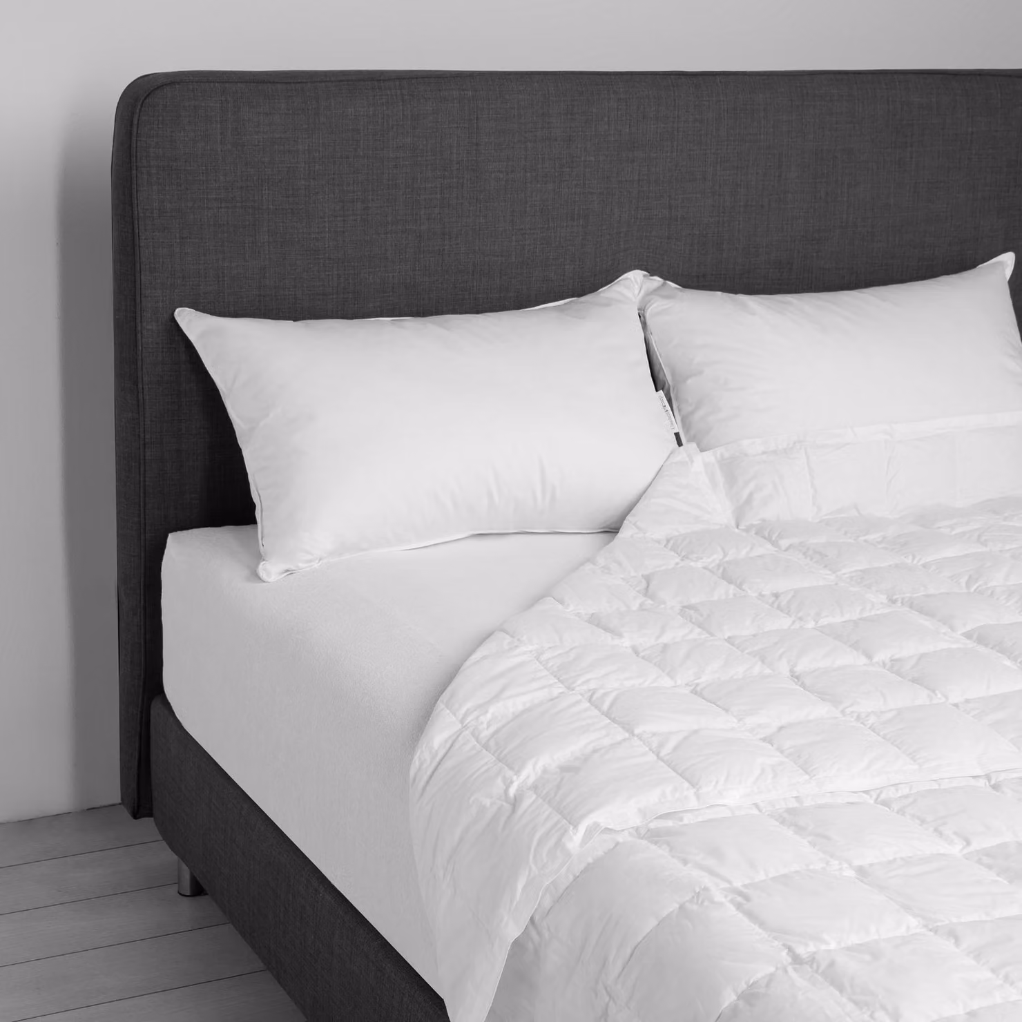 Piumino DaunenStep in piuma e cotone bianco, traspirante e termoregolatore, qualità D400 per adulti – 2