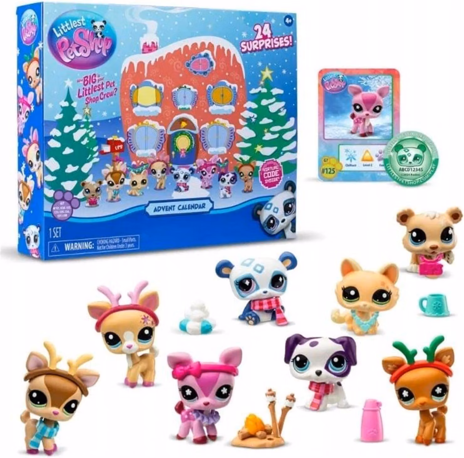 Bandai Littlest Pet Shop calendario dell'Avvento BF00609
