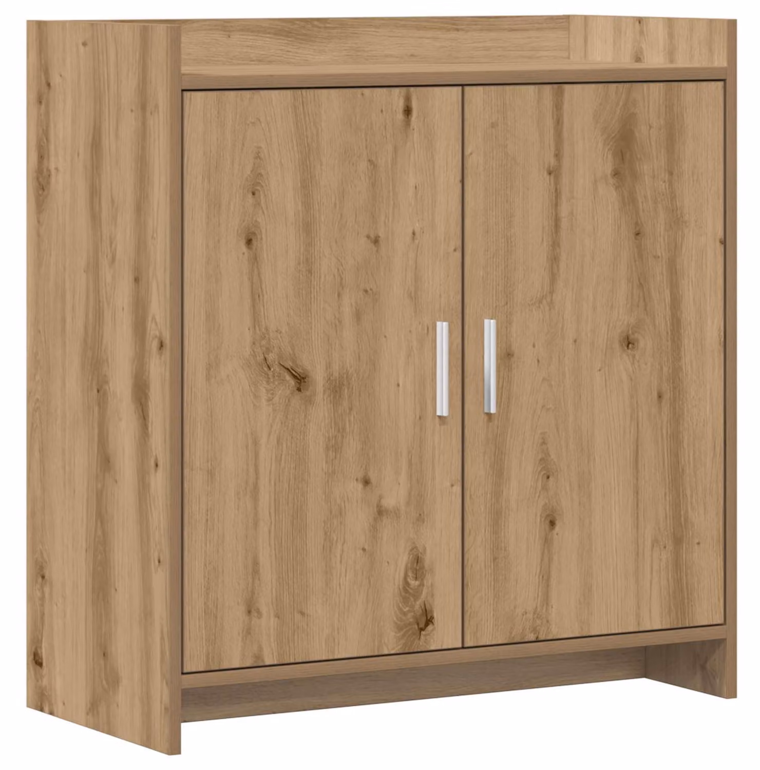 Mobiletto servitore in legno massello di noce, dimensioni 72 x 36 x 80 cm, realizzato in legno composito