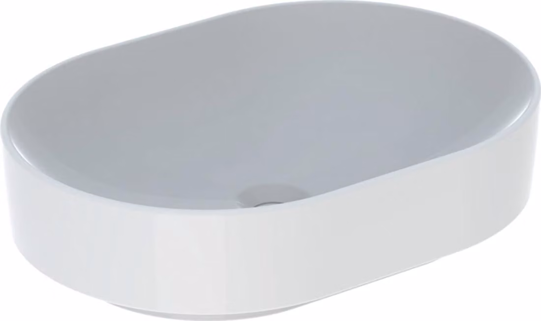 LAVABO DA APPOGGIO ELLITTICO "VARIFORM" SPR 55 cm