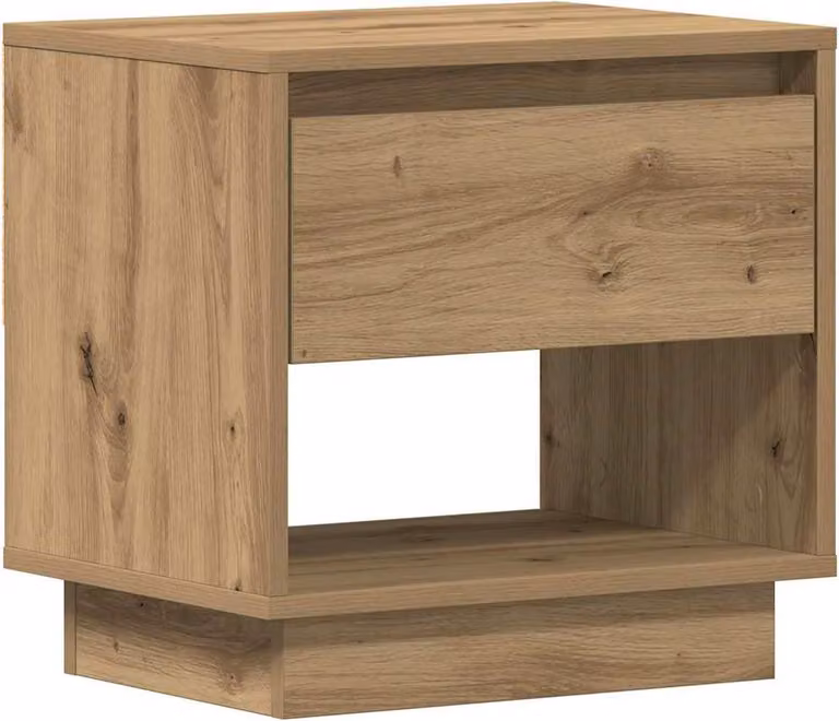 Comodino Rovere artigianale 45 x 34 x 44 cm Legno multistrato