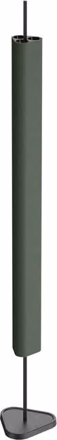 Lampada da terra Flos Emi verde con tecnologia LED dimmerabile
