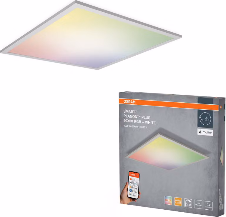 Osram SMART+ planon plus, LED, 2100 lm, IP20, bianco