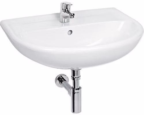 Lavabo Jika LYRA PLUS 55 cm con foro H8143820001041