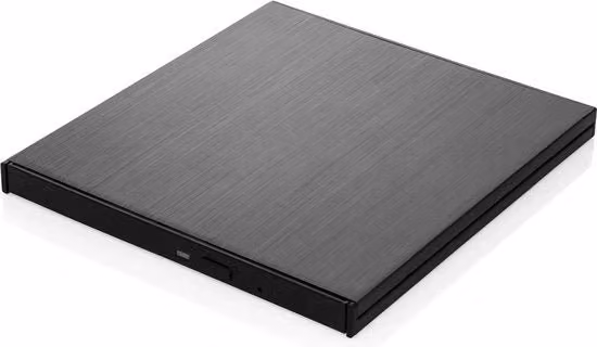 Masterizzatore DVD e CD esterno Asus con connessione USB 3.2 e porta USB-C, colore nero