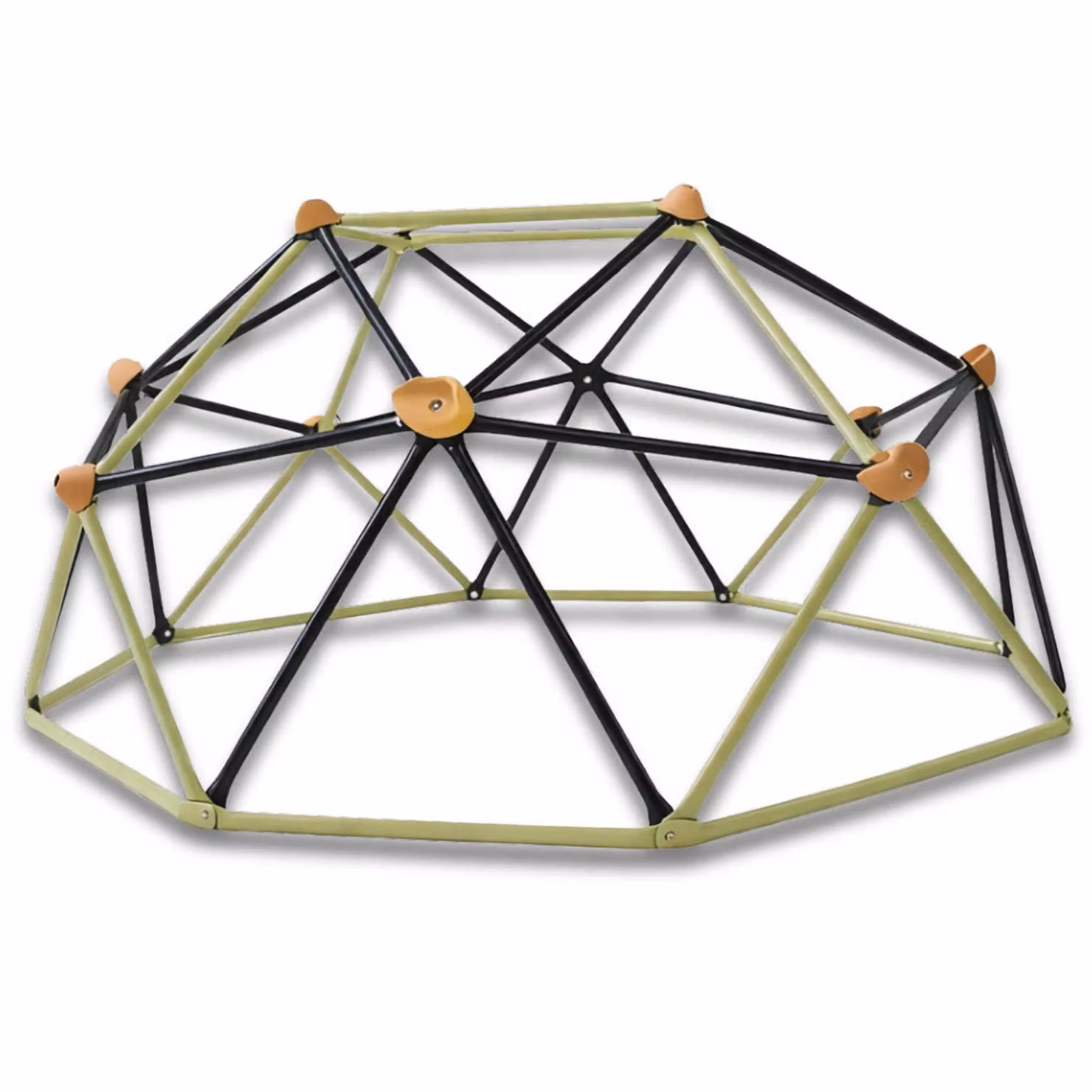 Struttura per arrampicata, cupola per arrampicata per divertirsi in giardino, 182 x 86 cm, portata 200 kg