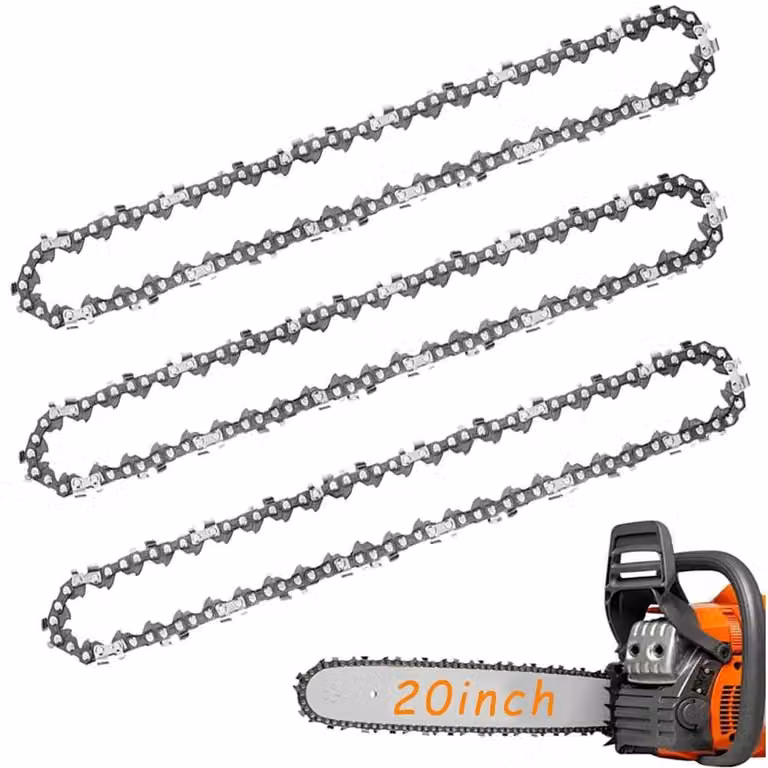 Solidchoice - 3 catene per motosega da 50 cm - Catene di ricambio per motoseghe