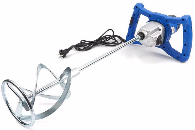 Miscelatore per calcestruzzo 140 mm 1800 W Miscelatore per malta Miscelatore manuale Intonaco Colla Vernice