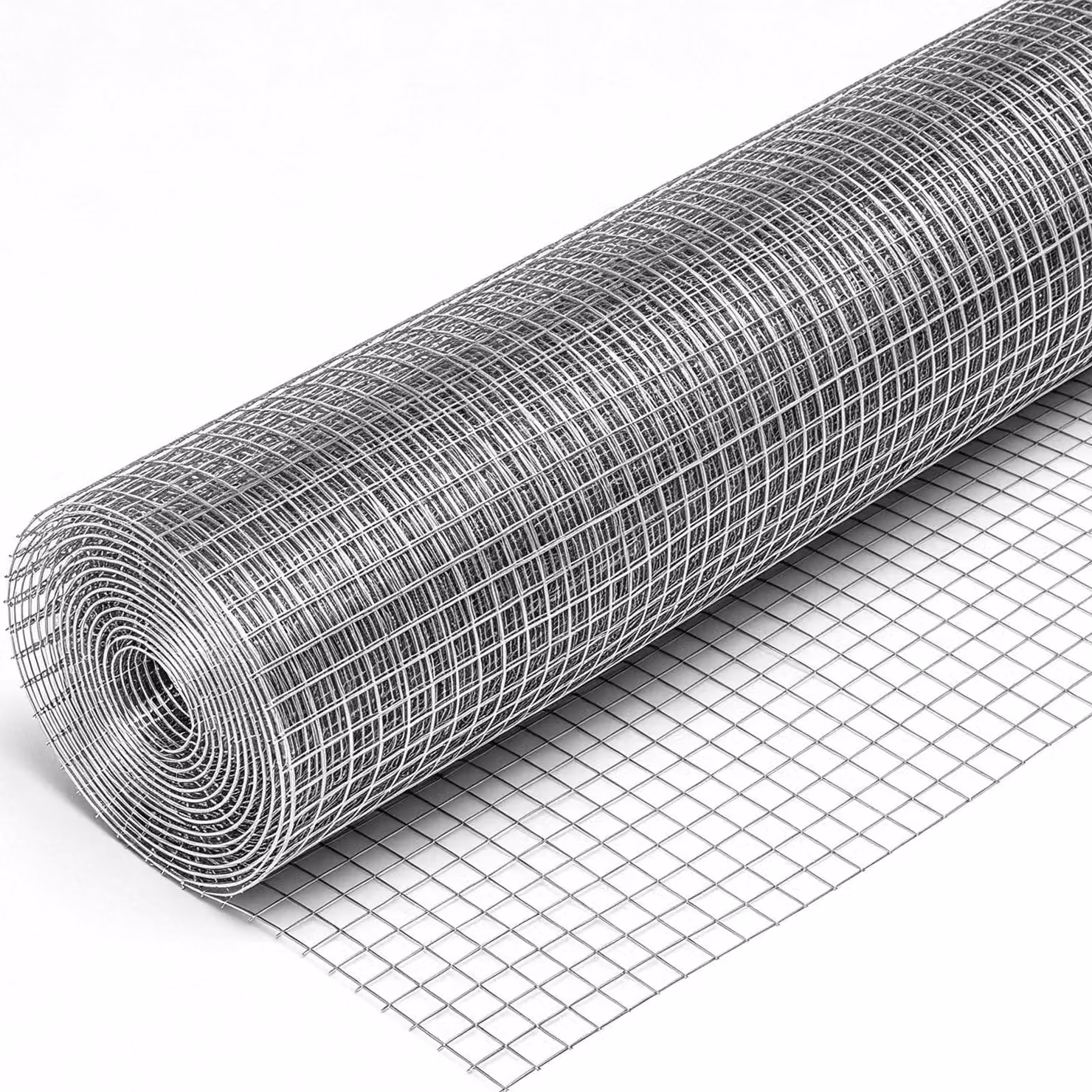 Rete metallica a maglia fine, dimensioni 100 cm x 2 m, ideale per aiuole rialzate