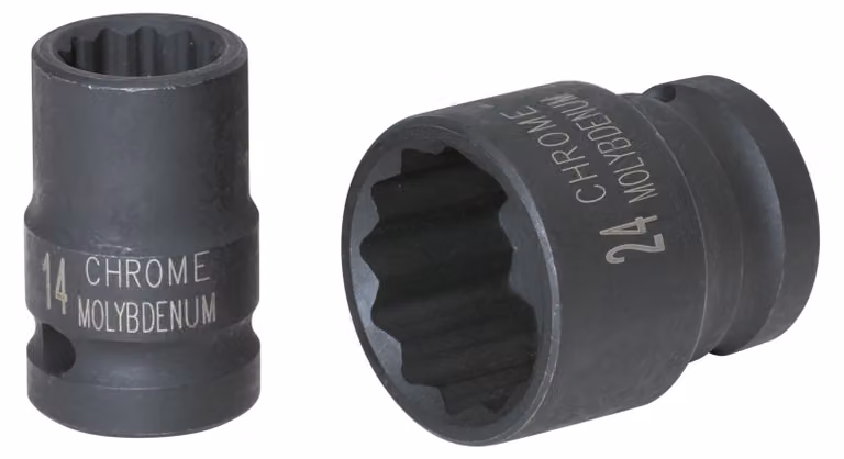 KS TOOLS 1/2" presa elettrica a 12 lati corta 32 mm - 515.0933
