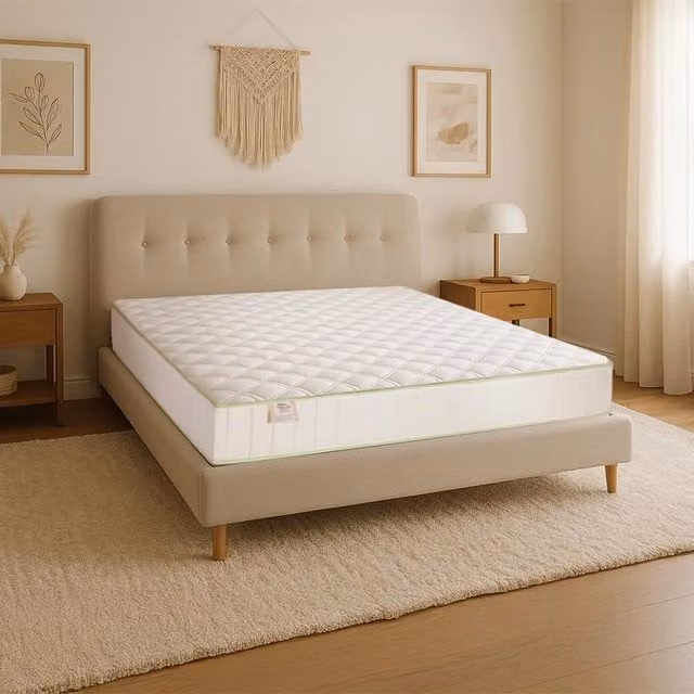 Materasso matrimoniale in memory foam Farmarelax bianco, antiacaro e antibatterico, L/P/H: 140 x 200 x 20 cm – 1
