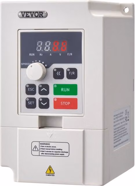 Inverter VFD 3KW 4HP 14A D100-3.0S2B-S Azionamento a Frequenza Variabile CA 220V per Controllo Velocità Motore Mandrino Officina