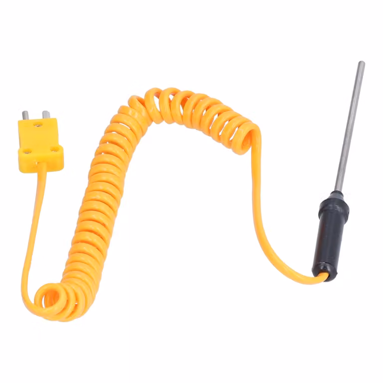 Termocoppia tipo K, sensore di temperatura, sensore di temperatura, sensore tipo K, sensore a termocoppia, sonda di prova