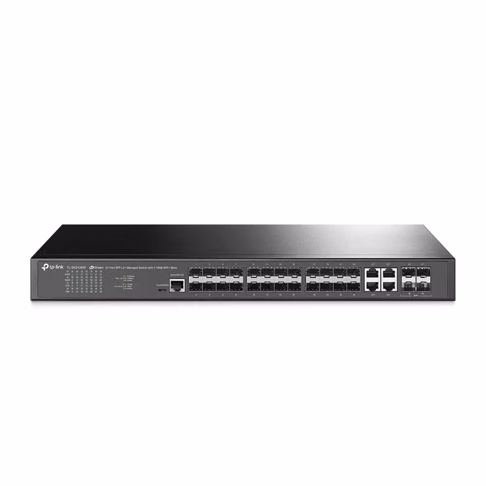 Switch TP-Link Omada TL-SG3428XF Gestito L2+, Nero – 2