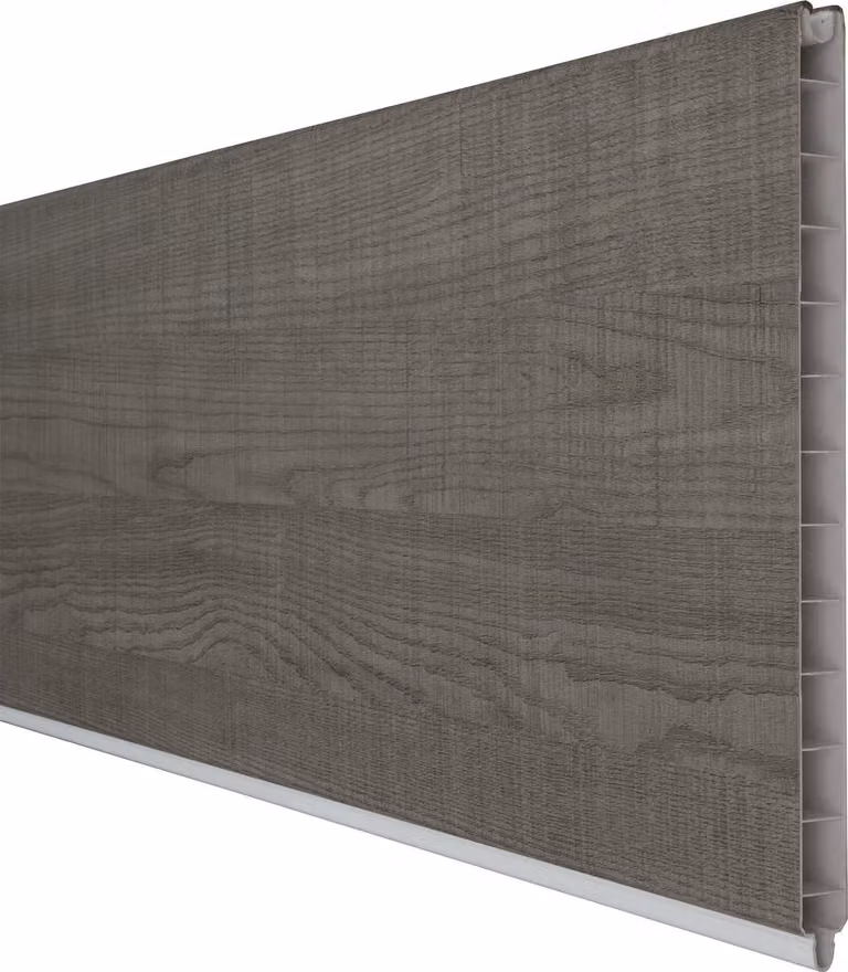 Sistema a innesto GroJa BasicLine profilo singolo 180 x 30 x 1,9 cm Grigio Cenere Taglio