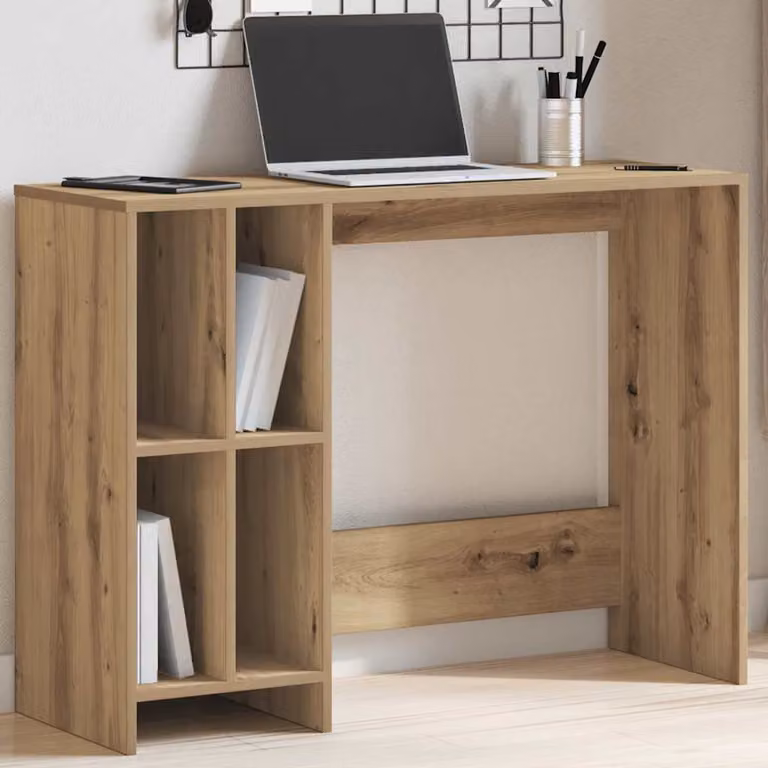 Maison Exclusive - Scrivania in rovere artigianale 102,5x35x75 cm Materiale ligneo