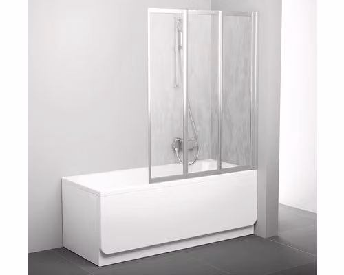 Schermo per vasca RAVAK Supernova VZ VS3 115 satin+rain 795S0U0041