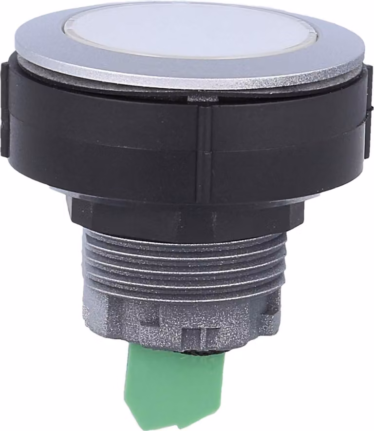 Georg Schlegel Spia LED a 2 colori, illuminabile a 230 V, rotonda, KOMBITAST-R-JUWEL Attacco a vite, sezione trasversale