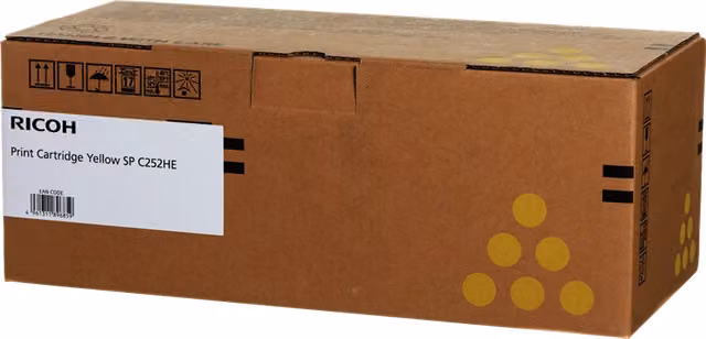 Ricoh 407719 cartuccia toner 1 pz Originale Giallo