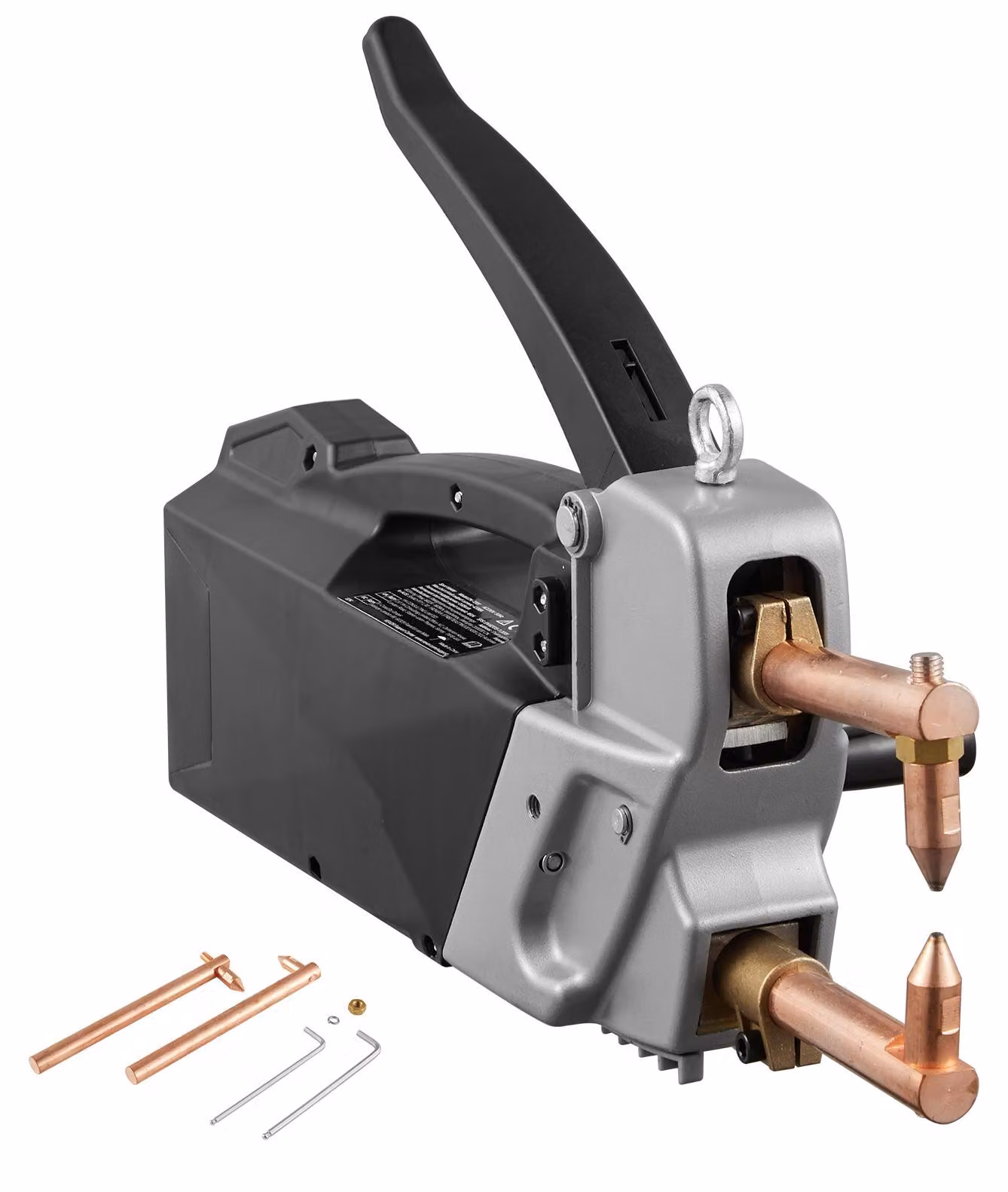 SucceBuy, saldatrice a punti portatile, con saldatore di 4 mm di spessore e potenza di 8,1 kVA, saldatrice per lamiere metalliche da 4200 A, dotata di pistola di saldatura ergonomica