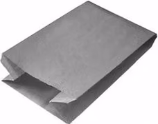 Sacchetto aspirapolvere in carta compatibile con AC 1 Elettrocasa, confezione da 10 pezzi, grigio