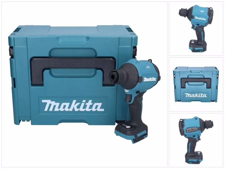 Makita DAS180ZJ Soffiatore a batteria 18V Brushless + scatola Makpac - senza batteria, senza caricabatterie