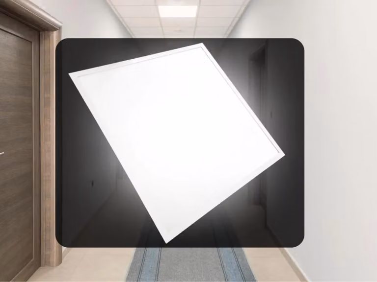 Pannello LED retroilluminato, 45W, dimensioni 595x595 mm, tecnologia SMD, temperatura di colore 4000K, colore bianco, indice di abbagliamento UGR19 - PL5525U