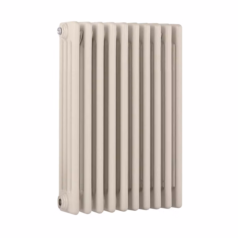 Radiatore Orizzontale a Colonne (4 Colonne) 600mm x 425mm - Bianco (Pearl Bianco) - Regent
