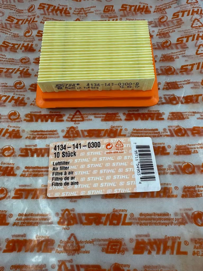 Filtro aria in carta per decespugliatori Stihl (41341410300)