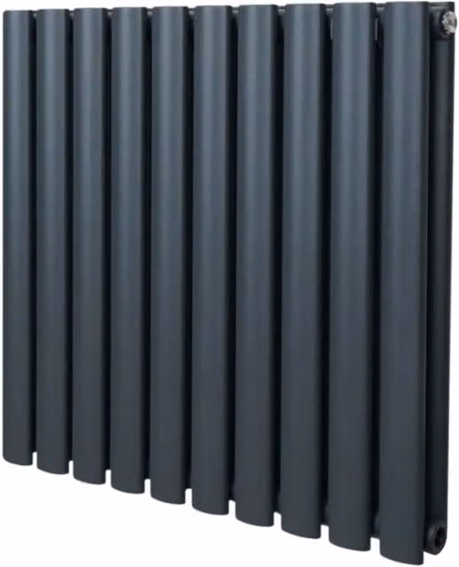 Radiatore a colonna ovale Monster Shop Grigio Antracite L: 60 cm, P: 60 cm, H: 60 cm