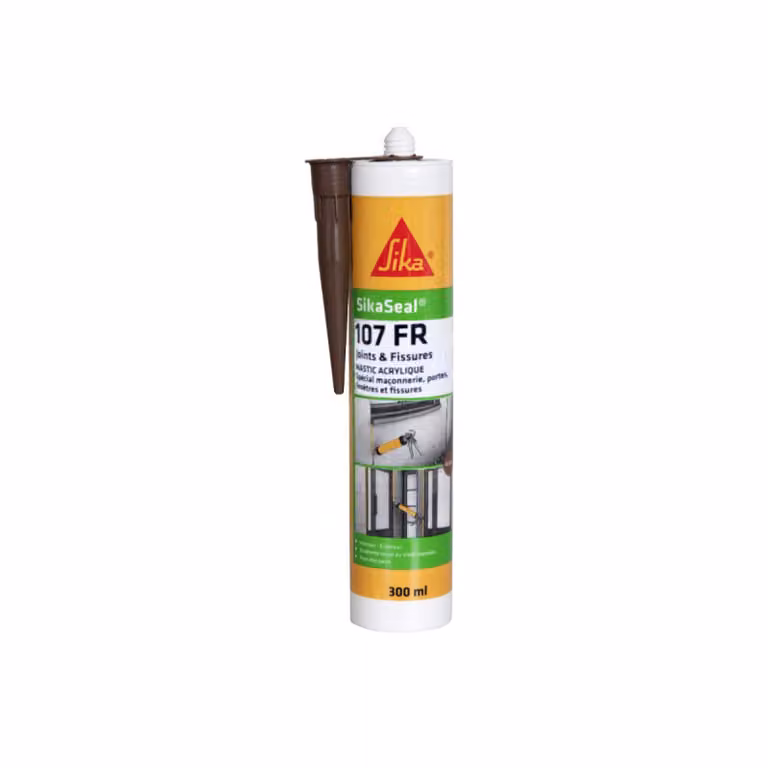 Sigillante acrilico per facciate - SIKA SikaSeal 107 Guarnizioni e crepe - Mogano - 300 ml